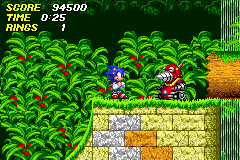 Sonic Engine GBA Screenshot 1